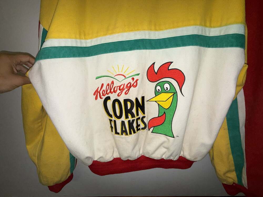 Chase Authentics Terry Labonte Kellogg's Corn Flakes NASCAR Racing Jacket - Picture 7 of 10
